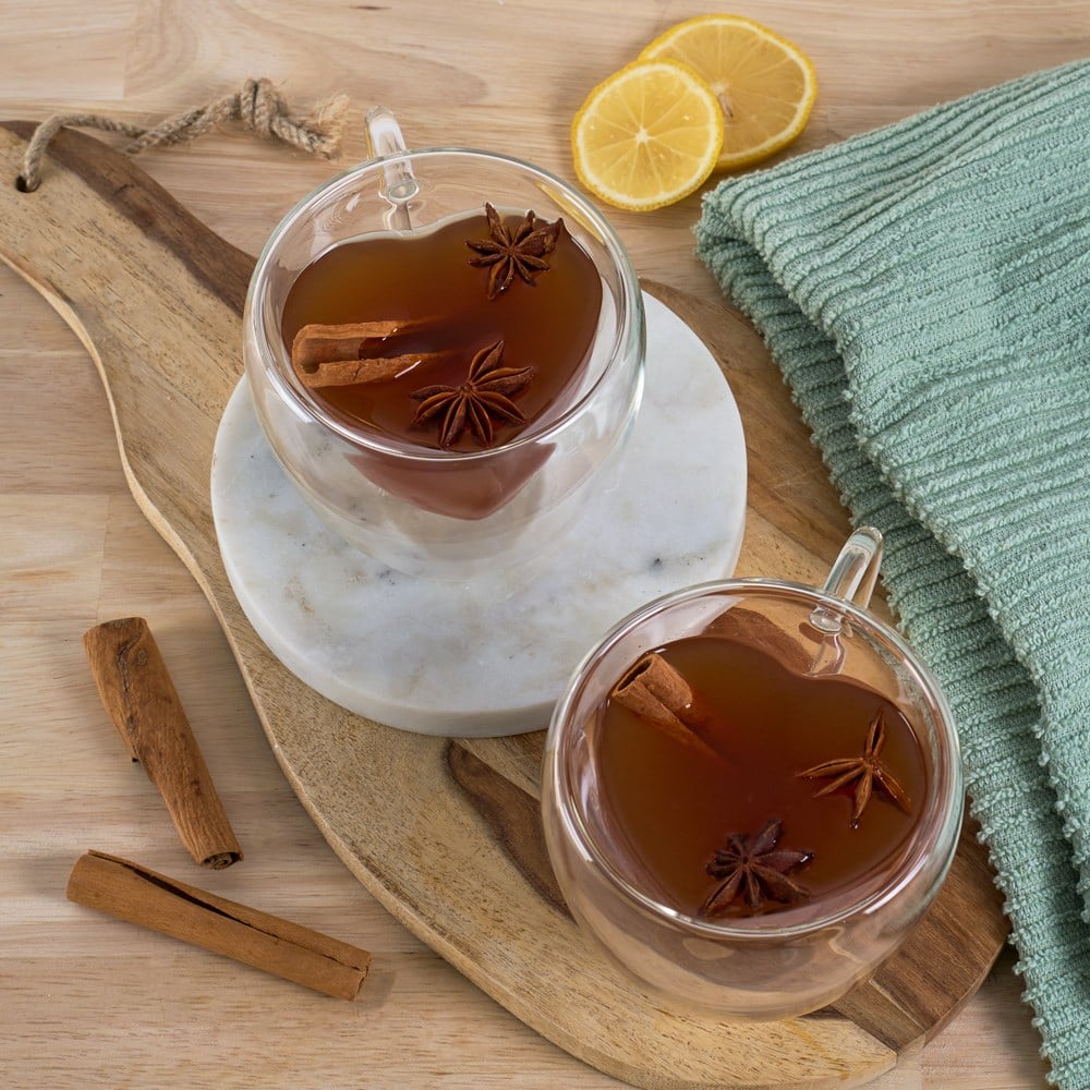 Comforting Hot Toddy Fruit and Cheese Gift Tower