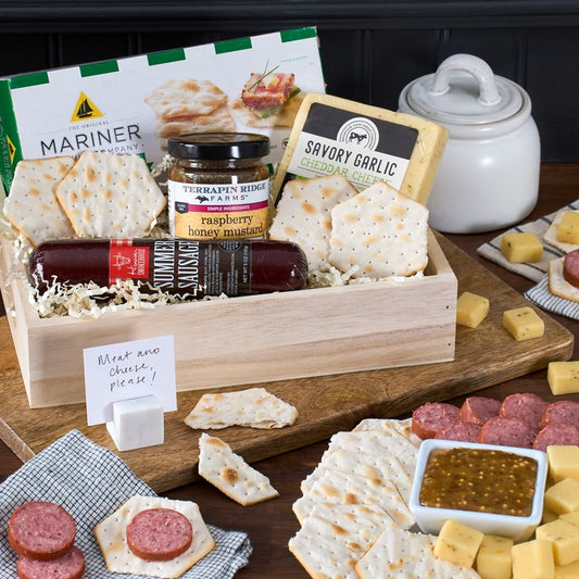 Gourmet Meat & Cheese Sampler