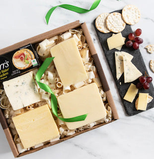 GOURMET CHARCUTERIE BOX - Four Countries of Cheese Gift Box