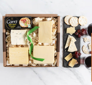 GOURMET CHARCUTERIE BOX - Four Countries of Cheese Gift Box